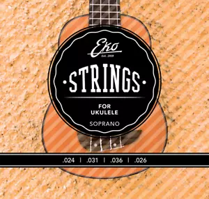 JEU DE CORDES UKULELE SOPRANO MEDIUM EKO UKSOPRANOM - Foto 1 di 2