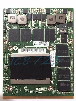 New HP EliteBook 8760w nVIDIA Quadro 3000M 2GB Video Card 647177-001 633689-001 - Image 1 of 3