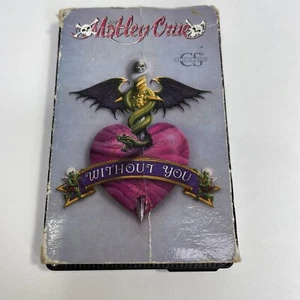 Mötley Crüe, Without You (1990, SINGLE) Audio Cassette Tape, Canada Import - Picture 1 of 9
