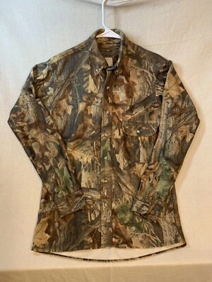 Vintage Whitewater Outdoors Hunting Camo Shirt Mens Med Advantage Timber - Image 1 of 4