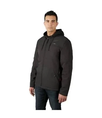 Milwaukee Tool 205B-212X M12 Heated Axis Hooded Jacket Kit - Black, 2X-Large - Image 1 of 3