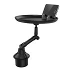 Car Tray Table Drink Holder Food Table W/Phone Mount Fit For Cup Beverage Bottle