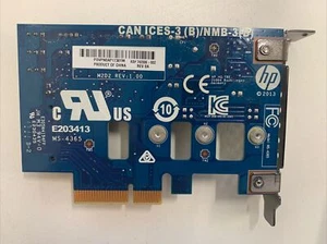 HP MS-4365 PCIe - M.2 SSD Adapter Card LP Bracket 742006-002 - Picture 1 of 5