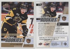 2017-18 Upper Deck CHL Star Rookies Exclusives /100 Arthur Kaliyev #379