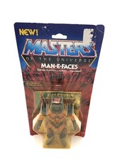 Masters Of The Universe Man-E-Faces 1984 Sealed Mint On Card MOC Vintage MOTU