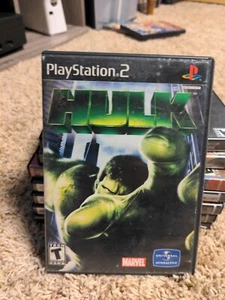 Hulk (Sony PlayStation 2, 2003) Black Label No Manual - Picture 1 of 3