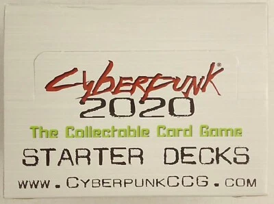 CyberPunk: CCG Display 2020 Edition (2004) (6 Decks) [SOG 10006] - Image 1 of 4