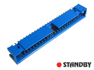 5pcs IDC 50 pin/way, male, THT, straight, connector BERG 75869-308, pitch 2.54mm - Bild 1 von 2