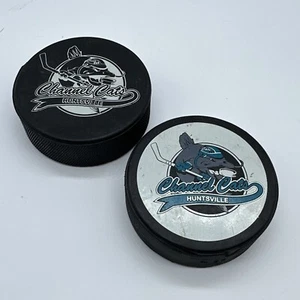 HUNTSVILLE CHANNEL CATS HOCKEY PUCK CHL ECHL SEHL SHL SPHL HAVOC Lot - Bild 1 von 3