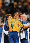 Altes Pressefoto Fuball Brasilien WM Frankreich France 98 Ronaldo Zagallo Druck