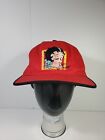 Vintage Univeral Studios Betty Boop Hat Red 1990'S