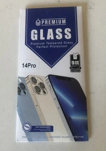 Screen Protector 14 Pro Premium Tempered Glass 9H Anti-Glare HD Clear - Picture 1 of 7