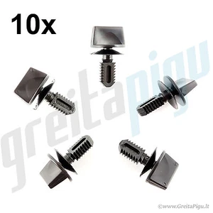 10x Plastic Trim Clips Dash covers boot lining fits BMW E36 E39 E46 E30 E93 - Bild 1 von 2