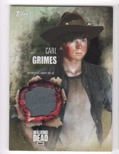 Tarjeta de disfraz de Walking Dead temporada 5 Carl Grimes - Imagen 1 de 1