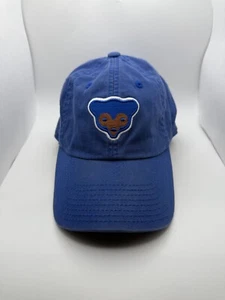 Chicago Cubs Hat Mens Strapback Blue American Needle Baseball Retro 90s MLB Logo - Picture 1 of 7