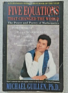 1995 Five Equations that Changed the World ... Mathematics by M. Guillen PB book - Imagen 1 de 6