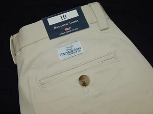 BNWT Vineyard Vines Boys 10 Tan Breaker Short Classic Preppy Very Nice Quality - Picture 1 of 6