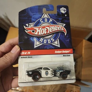 REBLISTERED !!! Hot Wheels 2008 Cop Rods RODGER DODGER Authentic Decos #20 of 26 - Picture 1 of 6