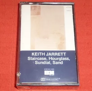 KEITH JARRETT - CASSETTE TAPE - STAIRCASE, HOURGLASS, SUNDIAL, SAND - SEALED - Bild 1 von 4