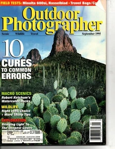 Outdoor Photographer Magazine September 1995 OOP - Foto 1 di 2