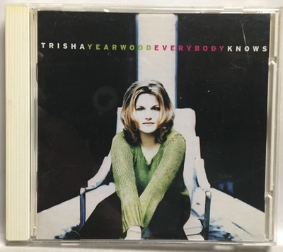 Trisha Yearwood - Everybody Knows (CD,1996,MCA,HDCD) MCAD-11477,RARE 1st PRESS - Imagem 1 de 4