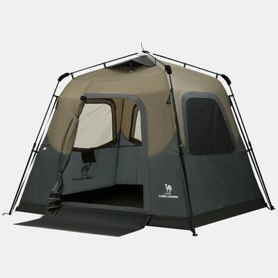 Carpas Instantáneas para Camping 2-4 Personas Tienda Impermeable Fácil Configuración Configuraciones en 60... Foto 1 de 4