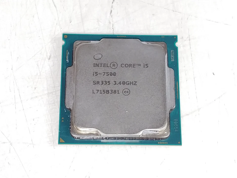 Intel Core i5-7500 3.4 GHz 8 GT/s LGA 1151 Desktop CPU Processor SR335 - Image 1 of 4