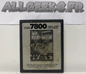 Ms.Pac-Man / atari 7800 / 1897 - JEU EN LOOSE - Picture 1 of 3