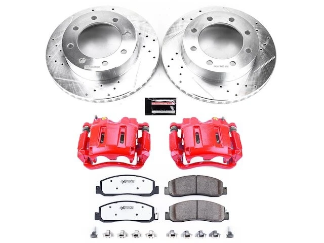 Front Brake Pad and Rotor Kit For 2010-2011 Ford F350 Super Duty FX443SS Foto 1 de 1