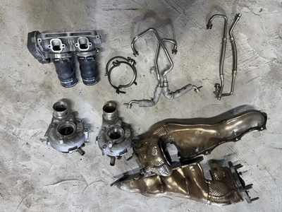 Kit turbocompresor AUDI S6 2013-2018 4,0 L V8 86 k millas OEM Foto 1 de 4