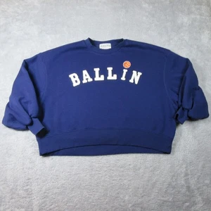 Judith March Sweatshirt Damen Large Basketball Ballin 3/4 Arm Cropped - Bild 1 von 17