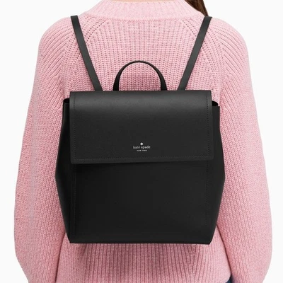 Kate Spade Neema Backpack, Black EUC - Image 1 of 4