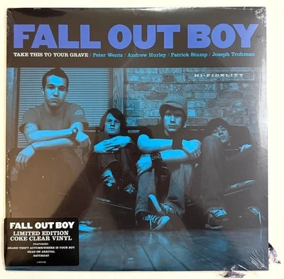 SEALED! Fall Out Boy - Take This To Your Grave - Ltd Ed of 950 on Clear Vinyl - Image 1 of 4