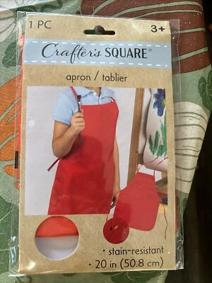 Apron, 20 Inches Long, Stain Resistant , Ages 3+ New Fun For Fun Activity - Image 1 of 2