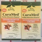 2 BRAND NEW CuraMed  750mg by Terry Naturally 120 softgels each 🍃