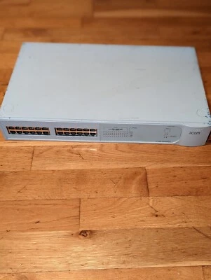 3COM 3C16980A SuperStack 3 3300 24-Port Gigabit Ethernet Network Switch - Image 1 of 3