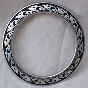 Large Engraved Belt Ring Renaissance Medieval SCA LARP Pirate Steampunk Renn