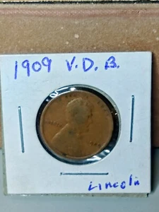1909 VDB WHEAT PENNY - Picture 1 of 5