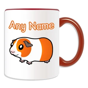 Personalised Gift Guinea Pig Mug Money Box Cup Customise Name Tea Coffee Silly - Imagen 1 de 20