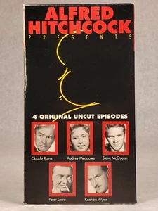 Alfred Hitchcock Presents 4 Original Uncut Episodes VHS Halloween Fright 😱 - Imagen 1 de 4