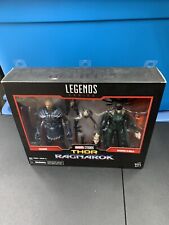 Marvel Legends 80th Anniversary Thor Ragnarok Skurge & Hela 2-Pack Set In Hand