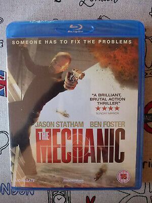 The Mechanic 2010 Film Jason Statham Blu-ray Disc Region B New Factory Sealed • 3.64£