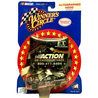 Winner's Circle Kevin Harvick #29 E.T. Action Die-cast Signed Hood Series IOP - Image 1 of 4