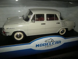 1:18 ModelCar Group Skoda 1000 MB gris/blanco-gris/blanco en embalaje original - Imagen 1 de 1