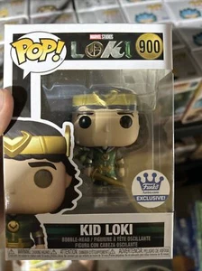 Marvel Funko Pop! Kid Loki #900 Funko Exclusive Metallic Vinyl Figur - Bild 1 von 1