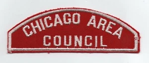 Chicago Area Council RWS, Red & White Strip, Mint! - Picture 1 of 1