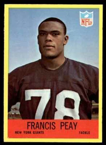 Philadelphia Francis Peay 1967 New York Giants #117 - Imagen 1 de 2