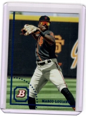 2022 Bowman Heritage Marco Luciano #BHP-117 San Francisco Giants - Image 1 of 2