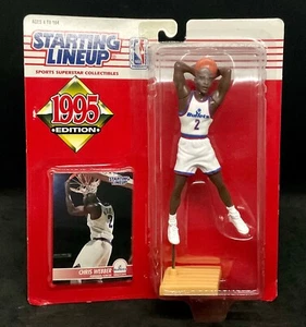 Chris Weber Kenner 1995 alineación inicial SLU figura y tarjeta sellada totalmente nueva - Imagen 1 de 3