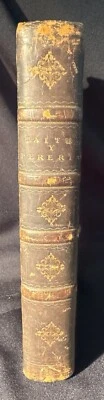 Taith Y Pererin (The Pilgrim's Progress in Welsh) by John Bunyan 1824 HC Antique - Image 1 of 4